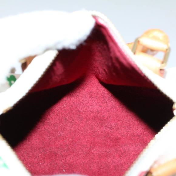 LOUIS VUITTON Monogram Multicolor Mini Speedy Hand Bag White M92645 Auth 58259 - Picture 10 of 16
